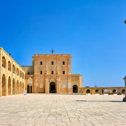Salento. Apulia Puglia Italy. Santa Maria di Leuca. Santuario di Santa Maria de Finibus Terrae