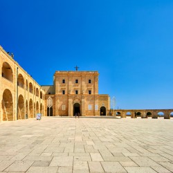 Salento. Apulia Puglia Italy. Santa Maria di Leuca. Santuario di Santa Maria de Finibus Terrae