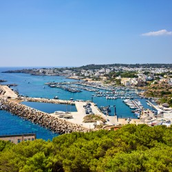 Salento. Apulia Puglia Italy. Santa Maria di Leuca. The harbour