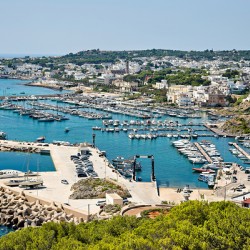 Salento. Apulia Puglia Italy. Santa Maria di Leuca. The harbour