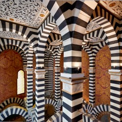 Bologna Italy. Rocchetta Mattei is a fortress located in the northern Apennines