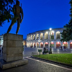 Verona Veneto Italy. The Verona Arena - Roman Amphitheatre