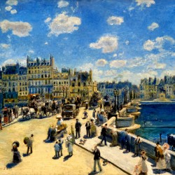 Auguste Renoir - Pont Neuf Paris - 1872