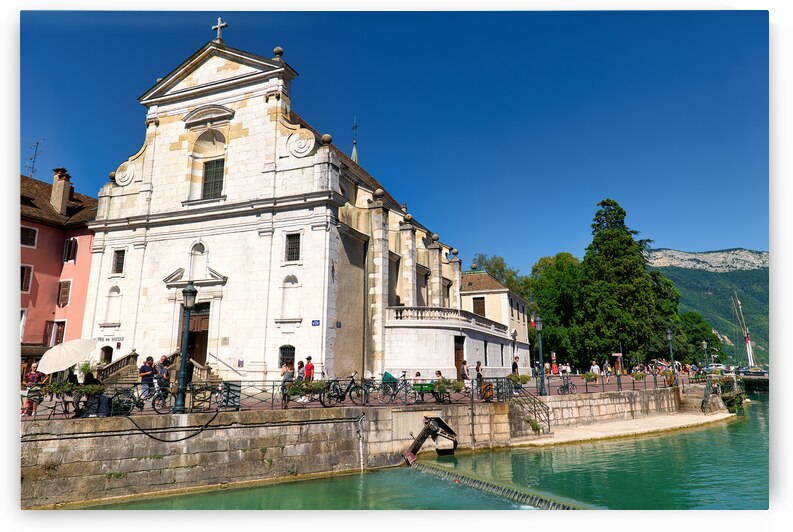 Annecy Haute Savoie France. Saint Francis de Sales church by Marco Brivio