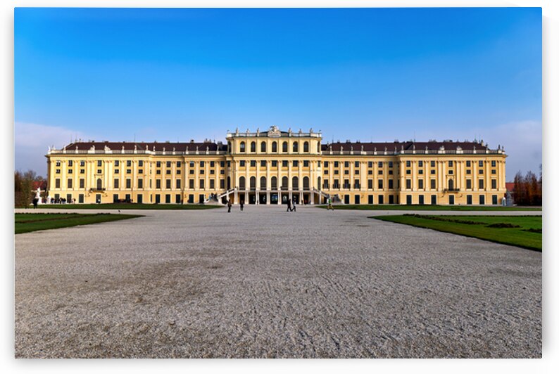 Majestic Schönbrunn Palace Vienna. by Marco Brivio