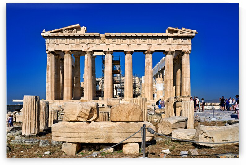 Visit to the parthenon at acropolis in athens greece by Marco Brivio