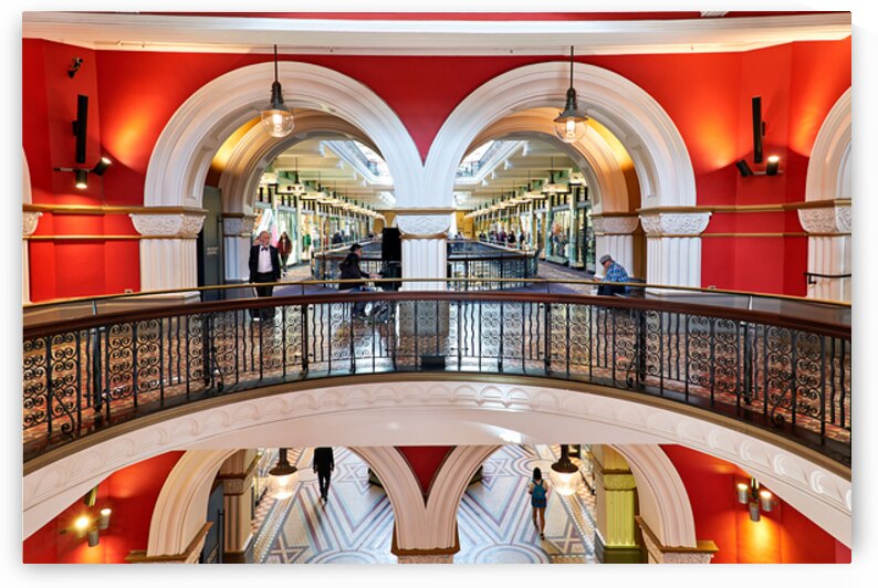 Ornate interior of Queen Victoria Building in Sydney welcomes vi by Marco Brivio