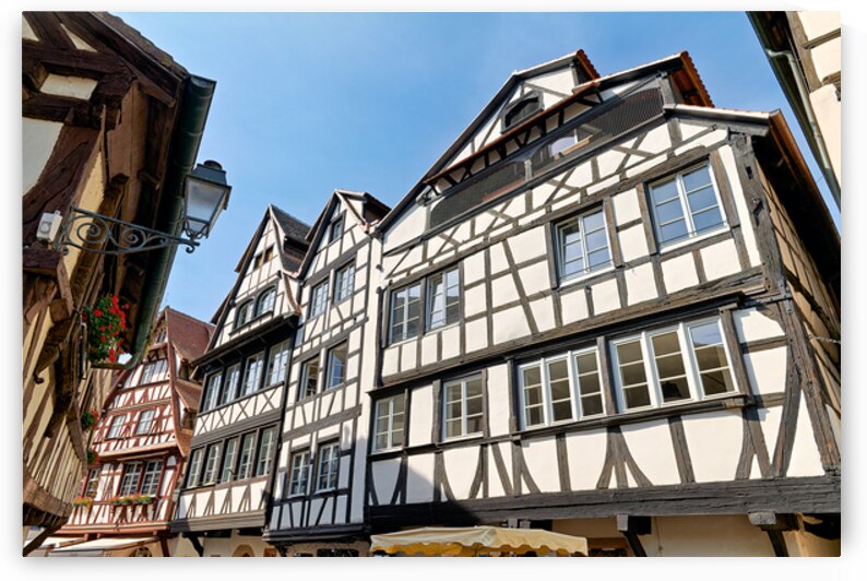Timber framed houses in Petit France district of Strasbourg by Marco Brivio