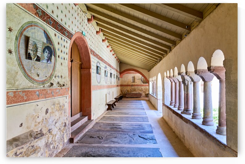 Visitors explore Saint Pierre le Jeune church in Strasbourg Alsa by Marco Brivio