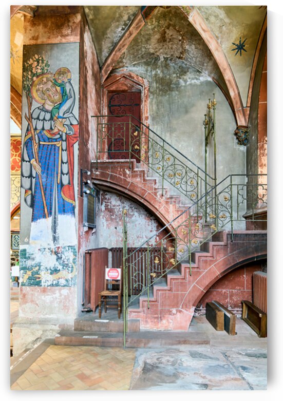 Exploring Saint Pierre le Jeune church in Strasbourg Alsace by Marco Brivio