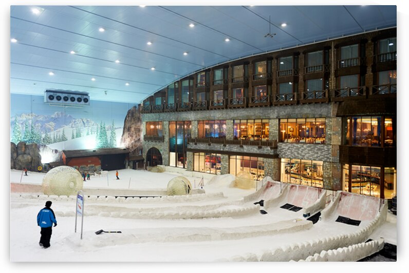 Indoor ski resort offers fun activities in Dubai UAE by Marco Brivio