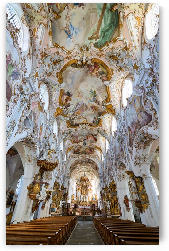 Visit to Maria Geburt Church in Rottenbuch along the Romantic Ro by Marco Brivio