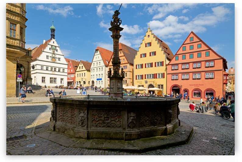 Exploring Rothenburg ob der Tauber on the Romantic Road in Bavar by Marco Brivio