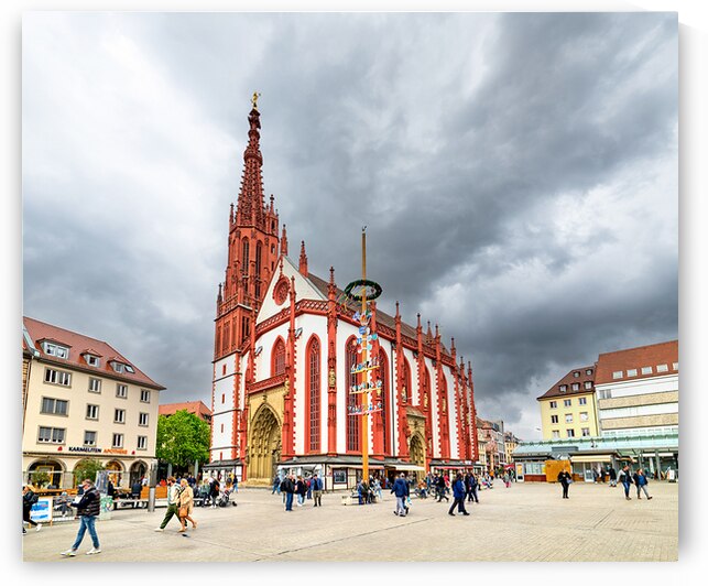 Visit to marienkapelle in wurzburg on the romantic road by Marco Brivio