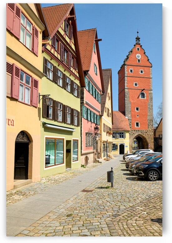 Wornitz Gate in Dinkelsbuhl along the Romantic Road in Bavaria by Marco Brivio