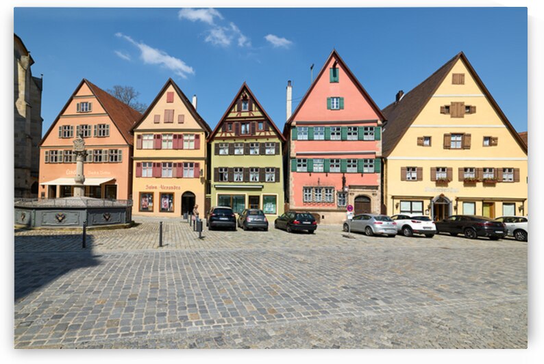 Explore old town Dinkelsbuhl in Bavaria along the Romantic Road by Marco Brivio
