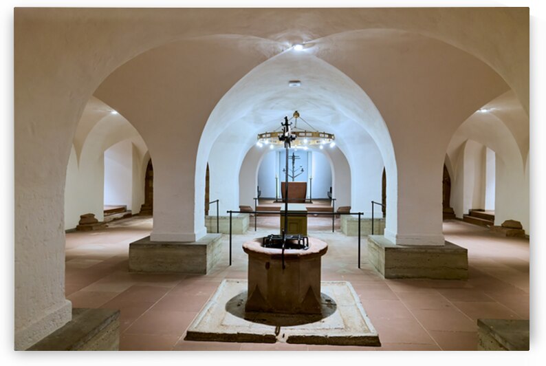 Wurzburg Dom Cathedral crypt in Germany on the Romantic Road by Marco Brivio