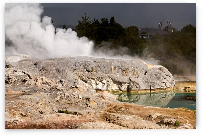 Visit Whakarewarewa living Maori Village in Rotorua New Zealand by Marco Brivio