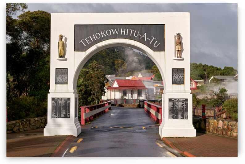 Visit Whakarewarewa living Maori Village in Rotorua New Zealand by Marco Brivio
