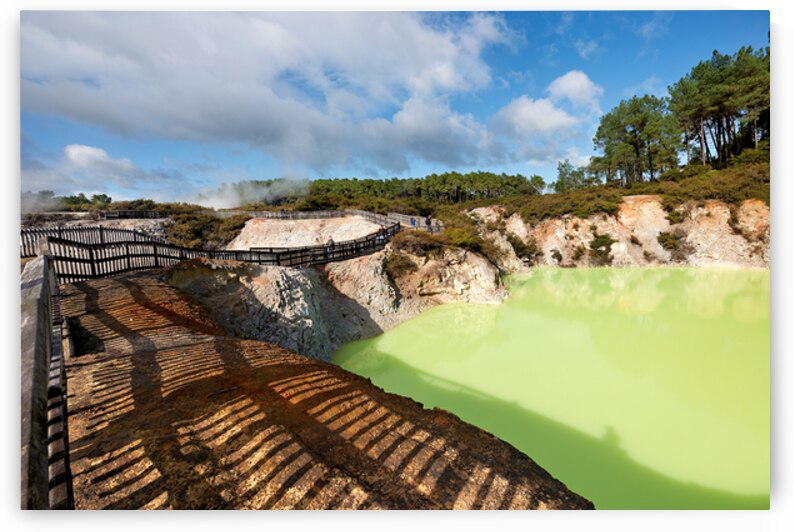 Discover Devils Baths unique features in Waiotapu by Marco Brivio
