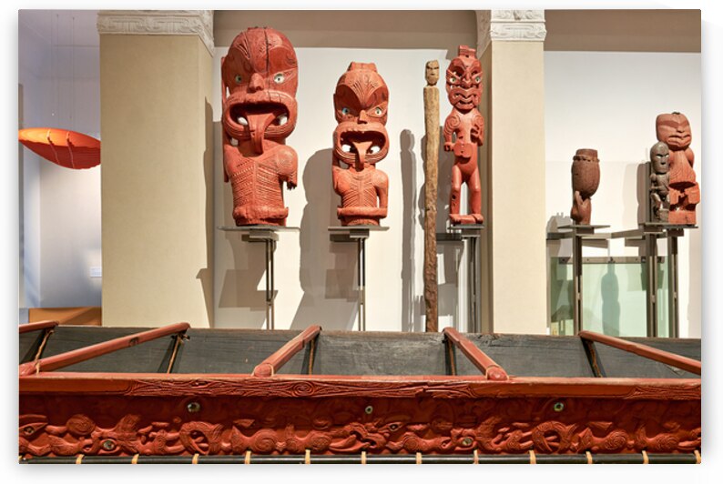 Explore Maori culture at Auckland War Memorial Museum in New Zea by Marco Brivio
