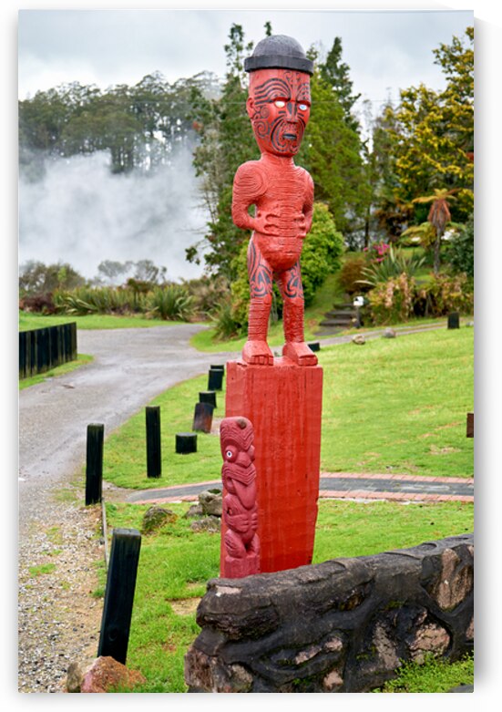 Explore Whakarewarewa village in Rotorua New Zealand with carvi by Marco Brivio