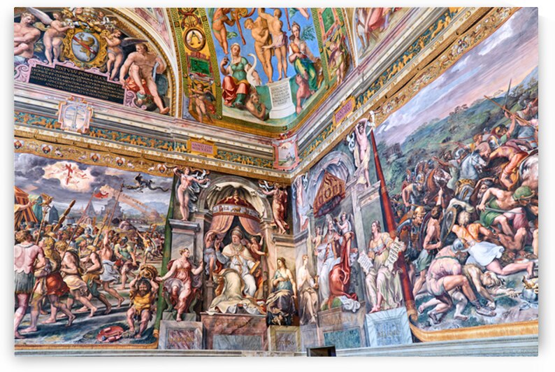 Explore Raphael rooms in Vatican Museums in Rome Italy by Marco Brivio