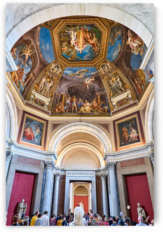 Visitors explore art and history at Vatican Museums by Marco Brivio