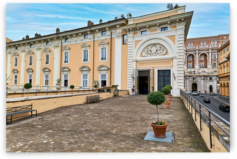 Visitors explore Colonna Art Gallery in Palazzo Colonna in Rome by Marco Brivio
