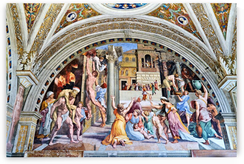 Exploring the raphael rooms at vatican museums in rome by Marco Brivio