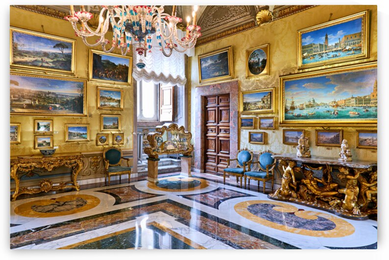 Touring princess isabelle apartment in colonna art gallery in ro by Marco Brivio
