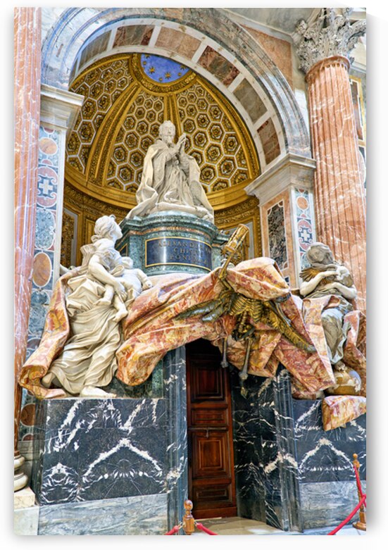 Visit to Saint Peters Basilica and the tomb of Alexander VII in by Marco Brivio