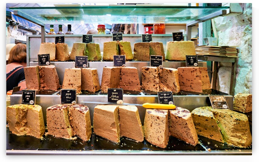 Visit to Mahane Yehuda Market in Jerusalem with local sweets for by Marco Brivio