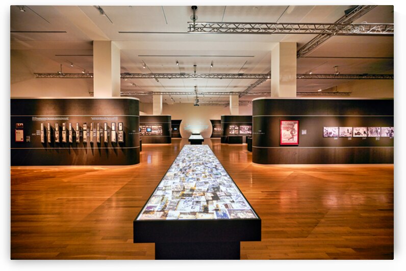 Memorial to the victims of the Holocaust at Yad Vashem in Jerusa by Marco Brivio