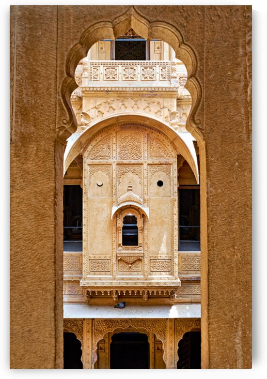 Traditional haveli house in Jaisalmer Rajasthan India by Marco Brivio