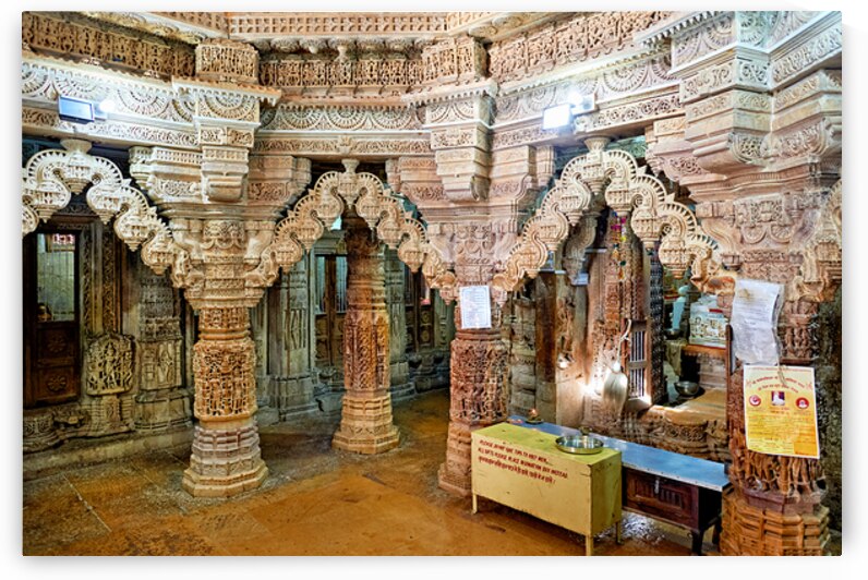 Exploring Sri Jaisalmir Jain Temple architecture by Marco Brivio