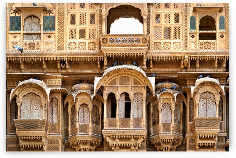 Exploring a traditional haveli house in Jaisalmer Rajasthan In by Marco Brivio