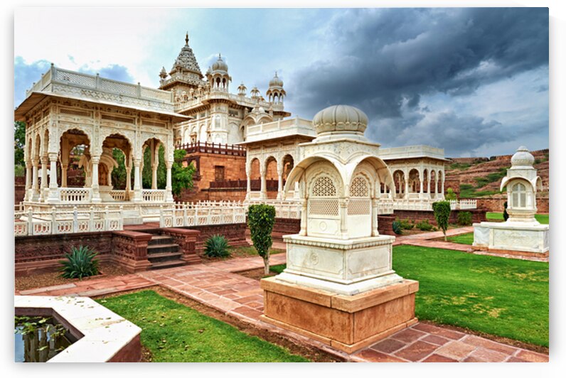 Jaswant Thada in Jodhpur features stunning architecture and gard by Marco Brivio
