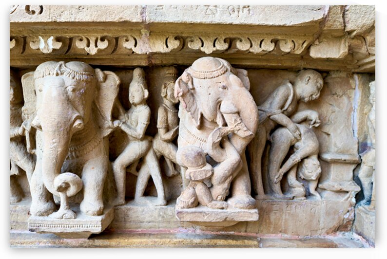 Hindu temples of Khajuraho in Madhya Pradesh showcase carvings by Marco Brivio