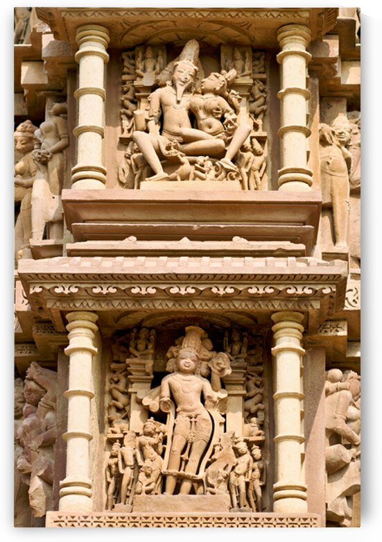 Hindu erotic temples in Khajuraho Madhya Pradesh by Marco Brivio