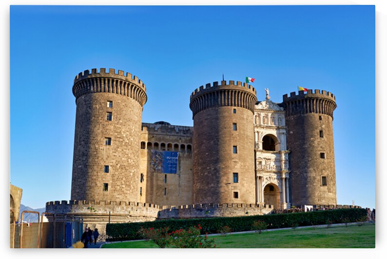 Visit to Castel Nuovo in Naples Italy during clear weather by Marco Brivio
