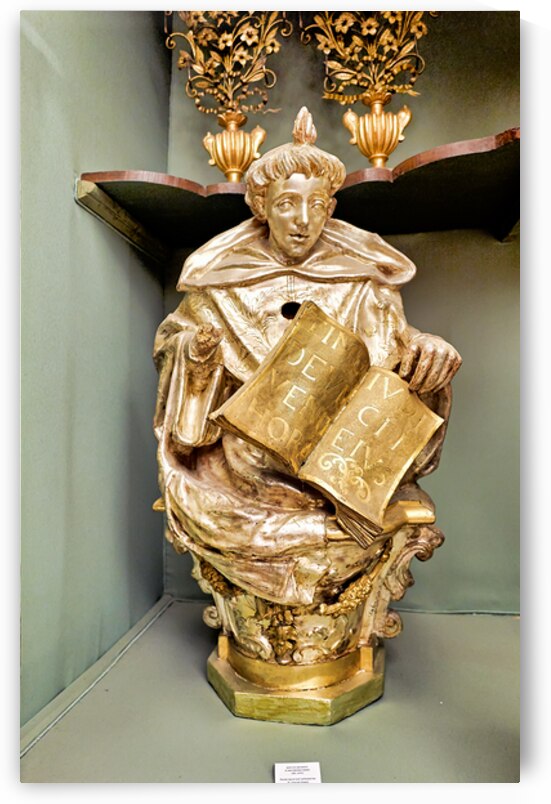 Relics in the treasure chamber at san domenico maggiore in naple by Marco Brivio