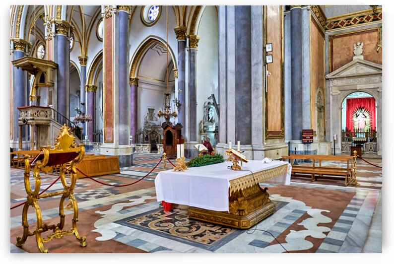 Exploring the sacred relics chamber in san domenico maggiore na by Marco Brivio