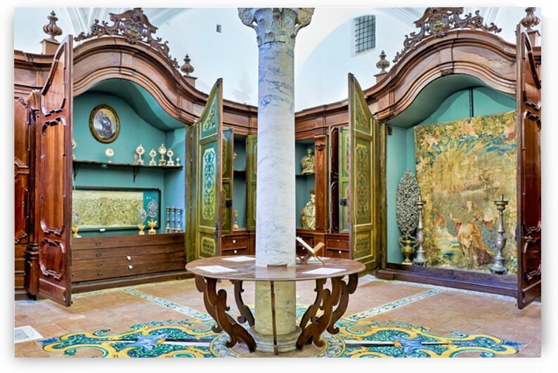 Visit to the sacred relics chamber in naples campania italy by Marco Brivio