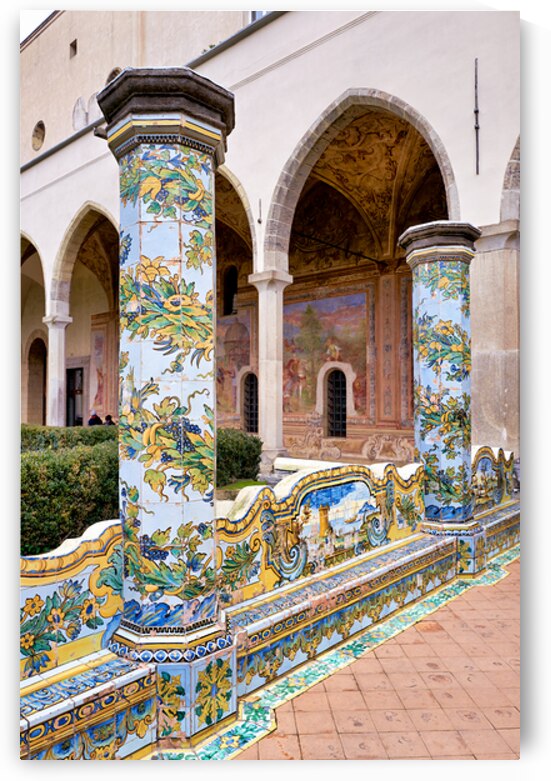Visit the Clarisses cloister at Santa Chiara Naples by Marco Brivio