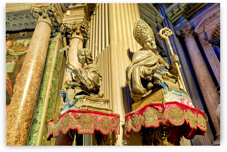 Exploring Naples Cathedral and its notable religious statues by Marco Brivio