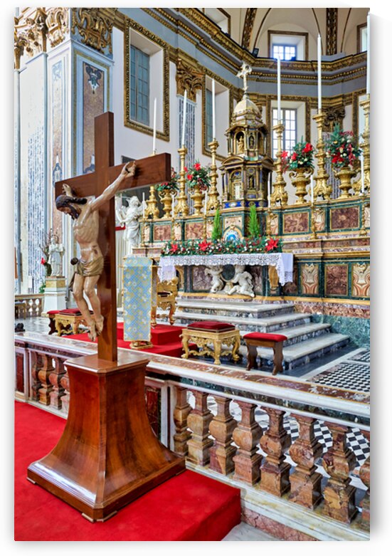 Basilica church San Paolo Maggiore in Naples Campania Italy by Marco Brivio