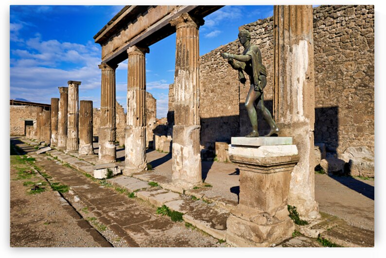 Exploring the ruins of Pompeii in Naples Campania Italy by Marco Brivio