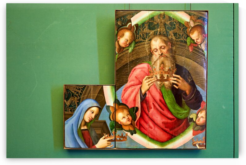 Art piece from Museo di Capodimonte shows religious figures in N by Marco Brivio