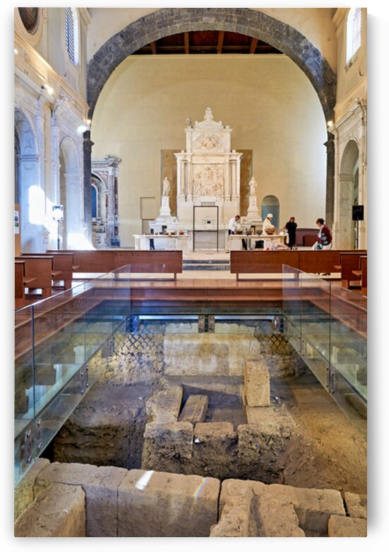 Exploring SantAgnello Maggiore church in Naples Campania Italy by Marco Brivio